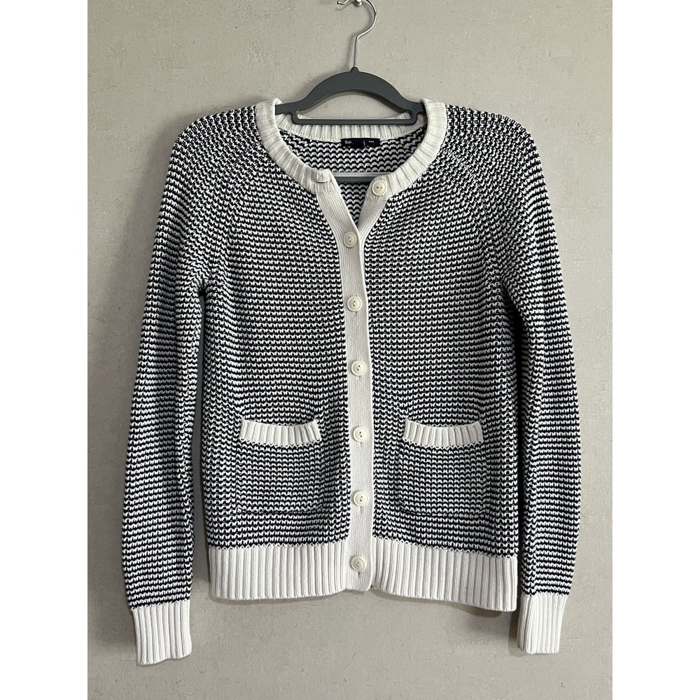 100% Cotton Vintage Gap Woman's Knit Sweater Size Medium Quality Comfortable